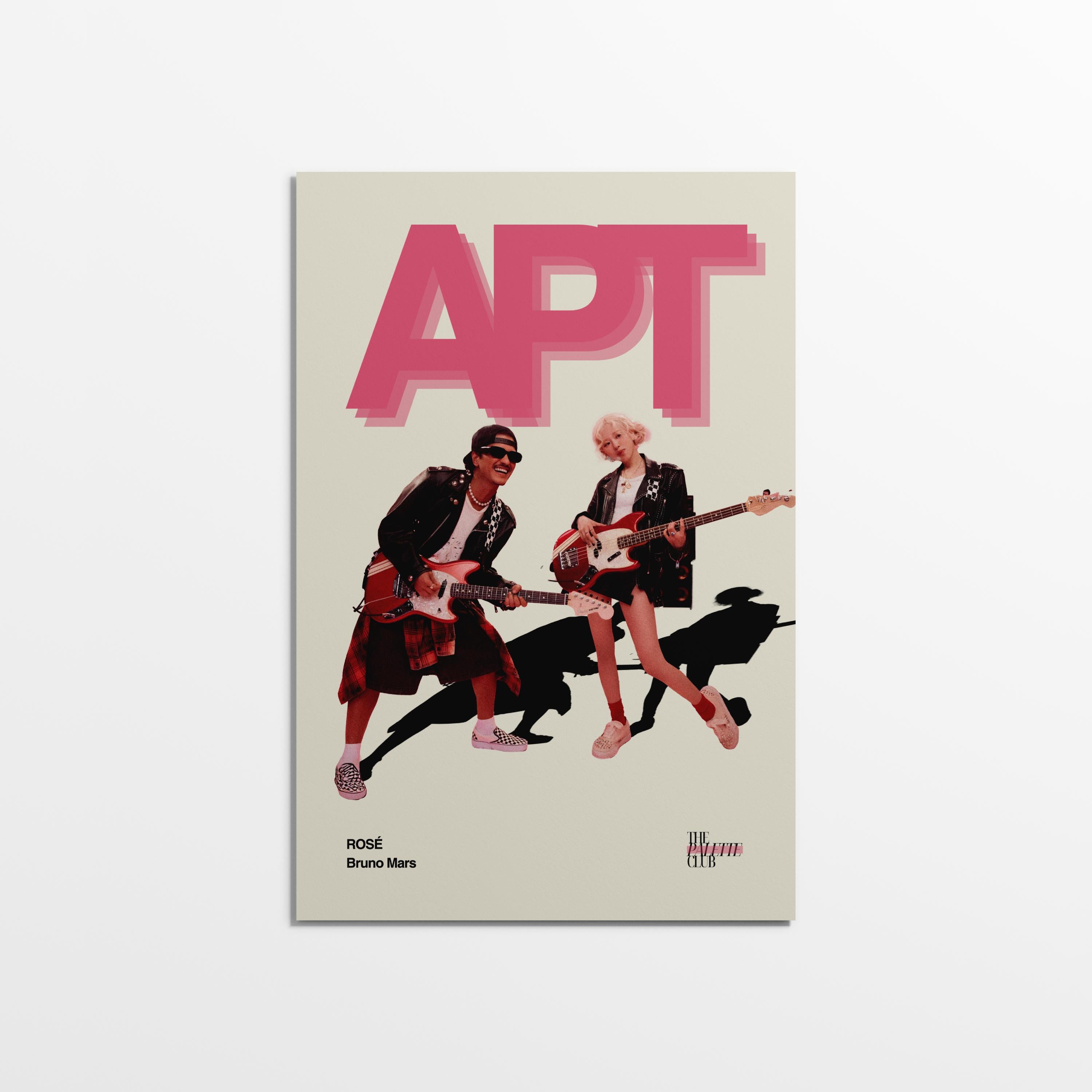 APT ROSE & Bruno Mars 'APT' Print