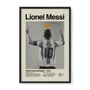 Lionel Messi Argentina World Cup Celebration Print
