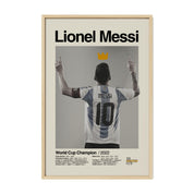 Lionel Messi Argentina World Cup Celebration Print