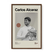 Carlos Alcaraz Wimbledon Print v2