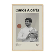 Carlos Alcaraz Wimbledon Print v2
