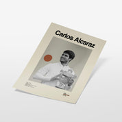 Carlos Alcaraz Wimbledon Print v2