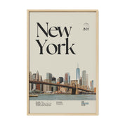 New York City Skyline Print v2