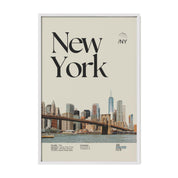 New York City Skyline Print v2