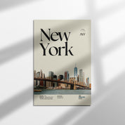 New York City Skyline Print v2