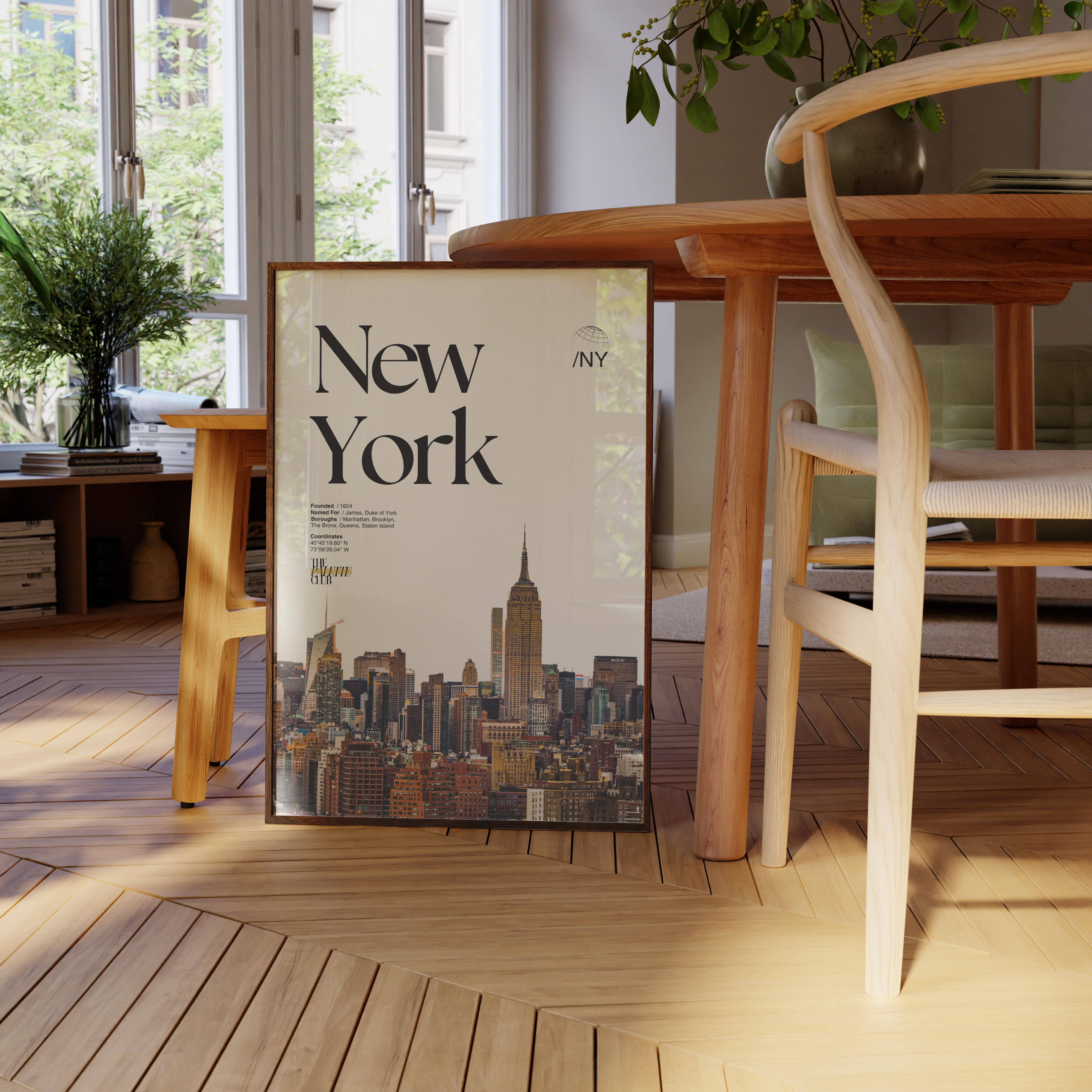 New York City Skyline Print