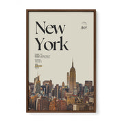 New York City Skyline Print