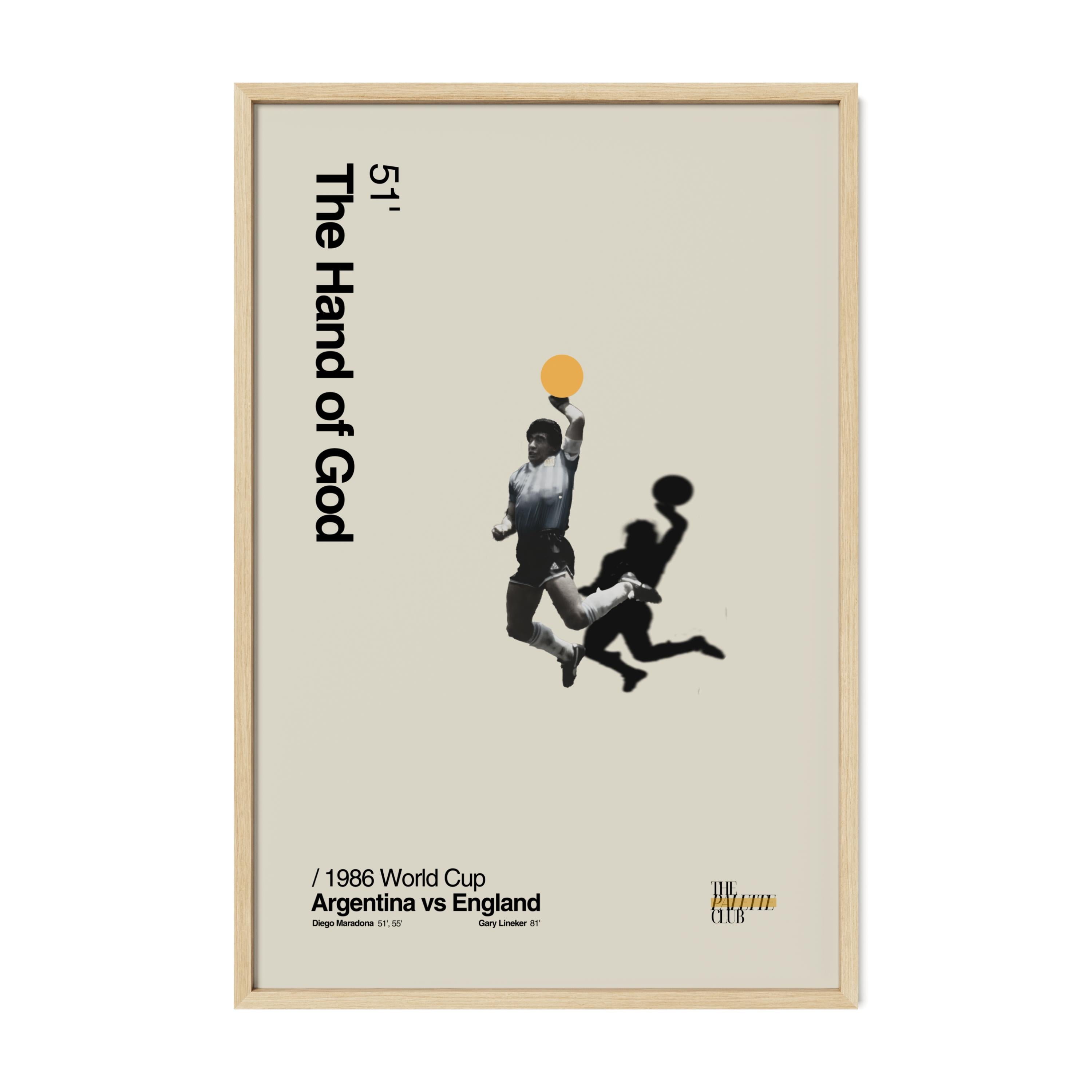 Maradona "Hand of God" Print