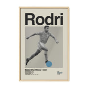 Rodri Manchester City Print