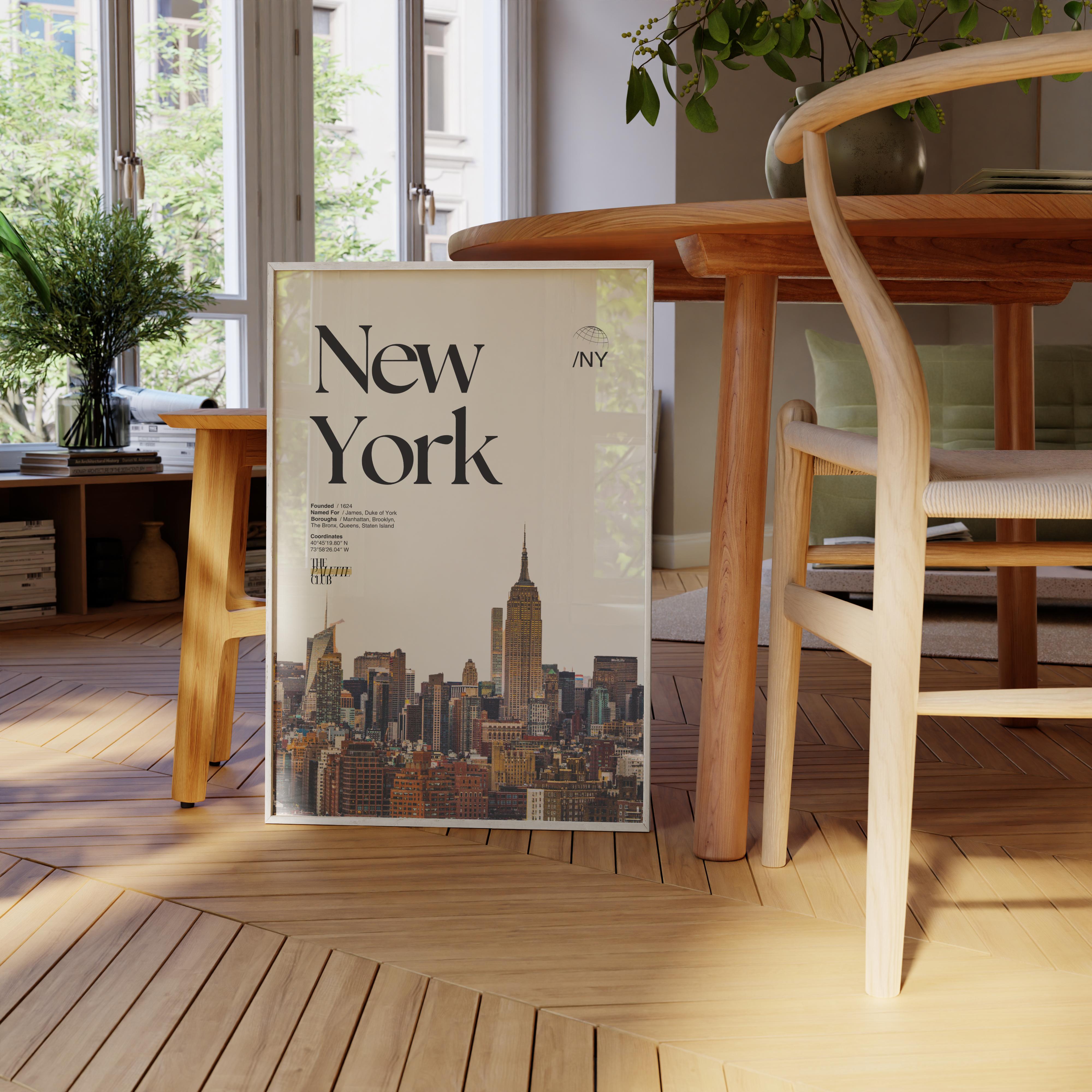 New York City Skyline Print