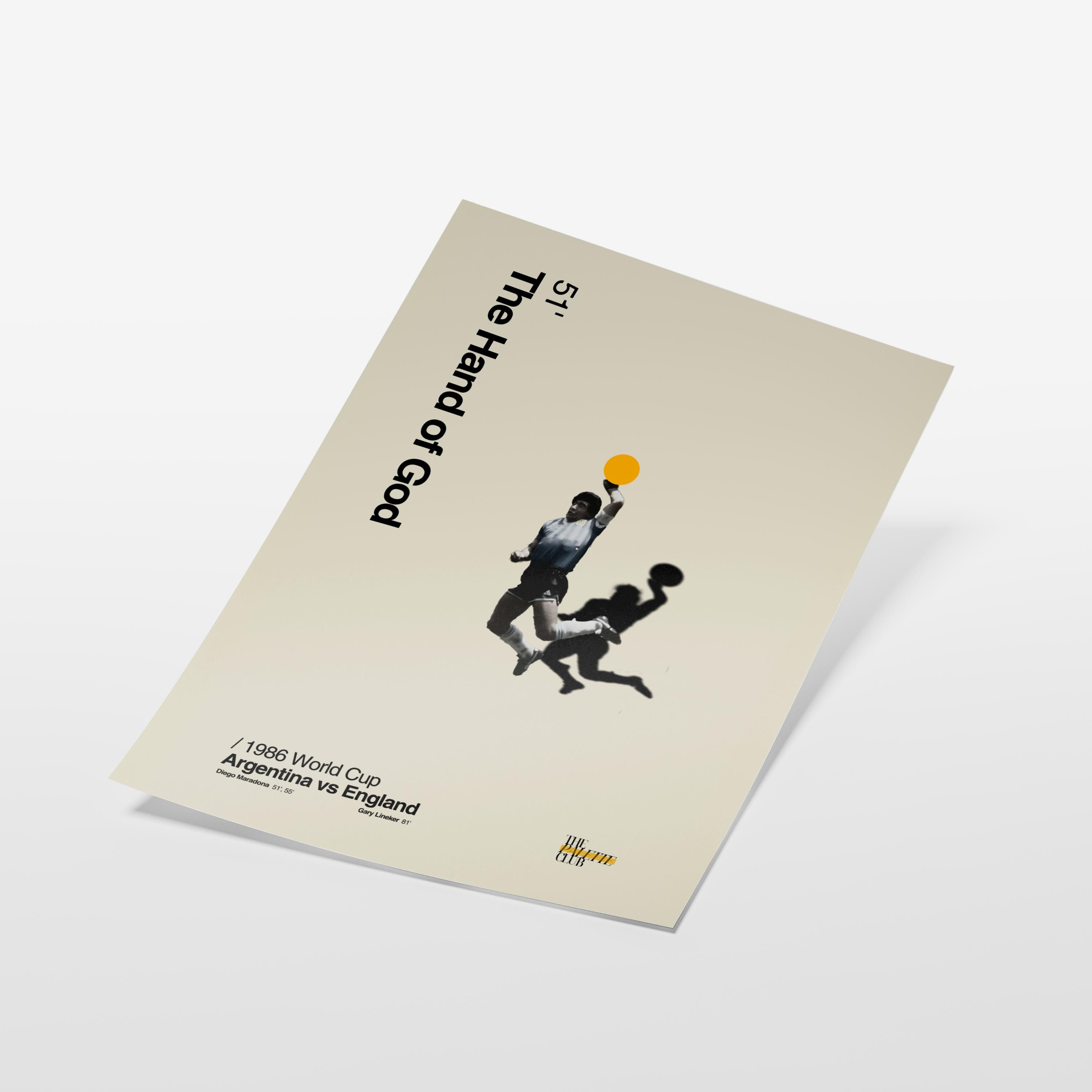 Maradona "Hand of God" Print