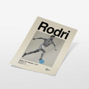 Rodri Manchester City Print