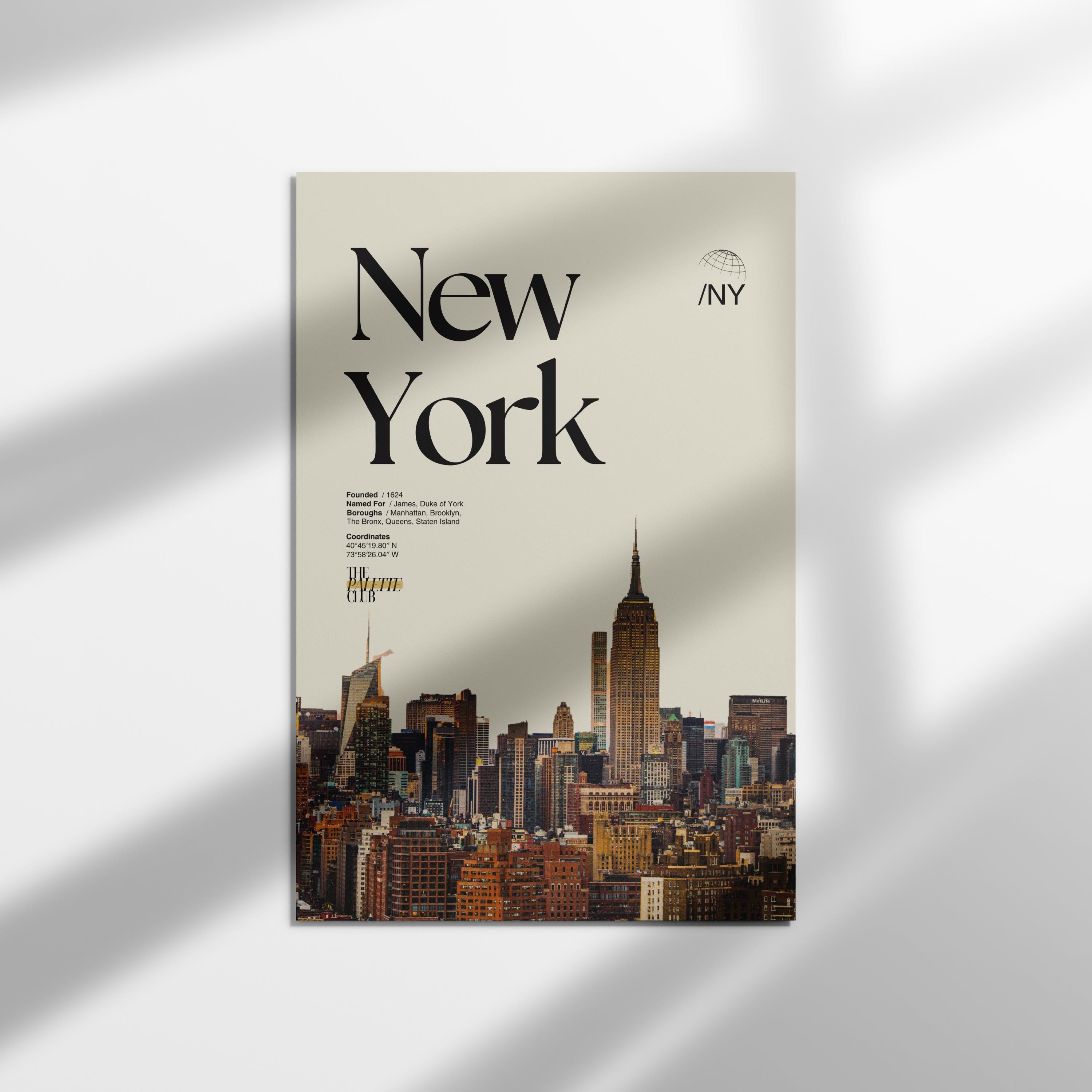 New York City Skyline Print