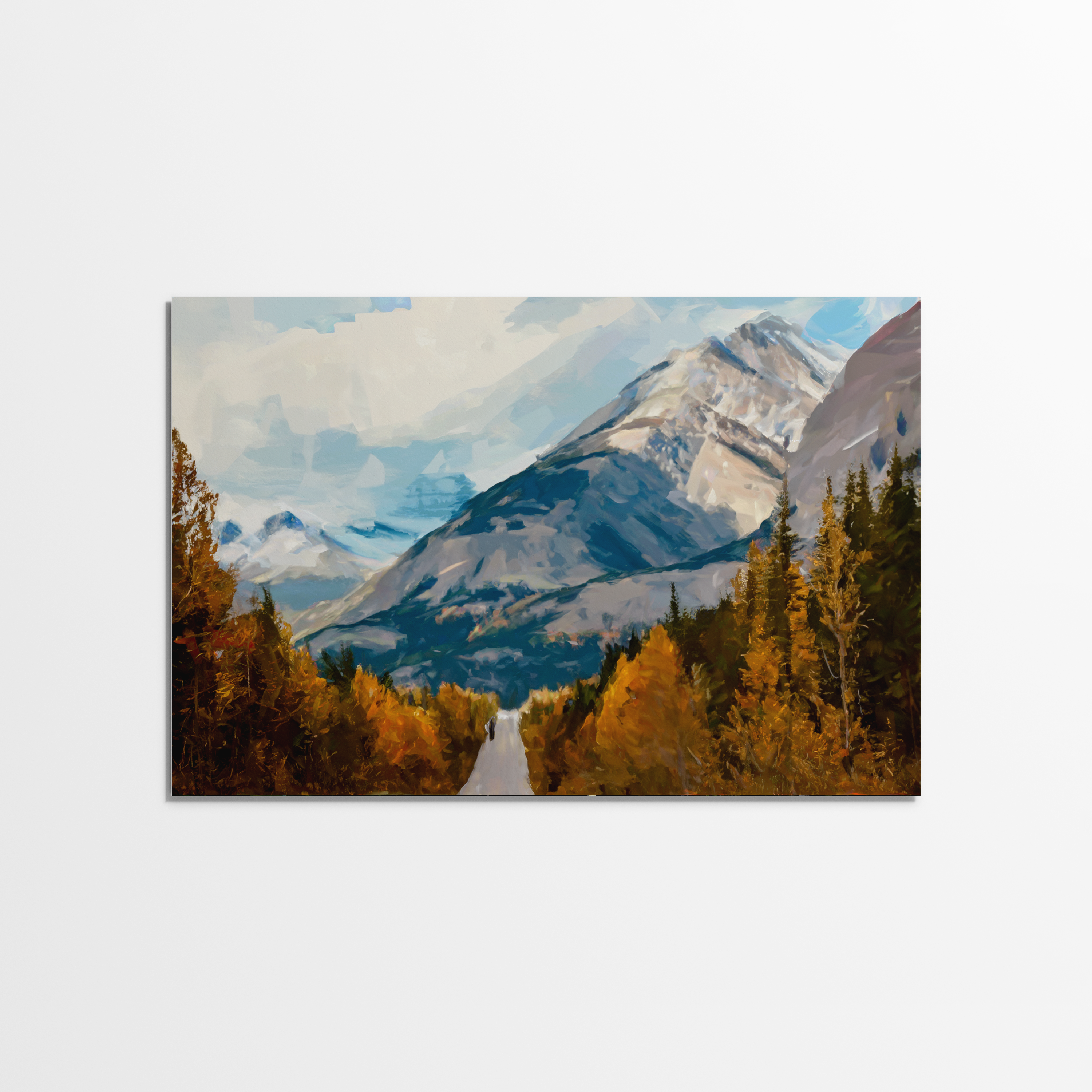 Banff Icefield Parkway - Oil Painting Print