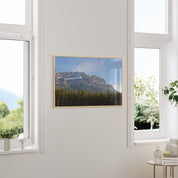 Banff Castle Mountain - Oil Painting Print