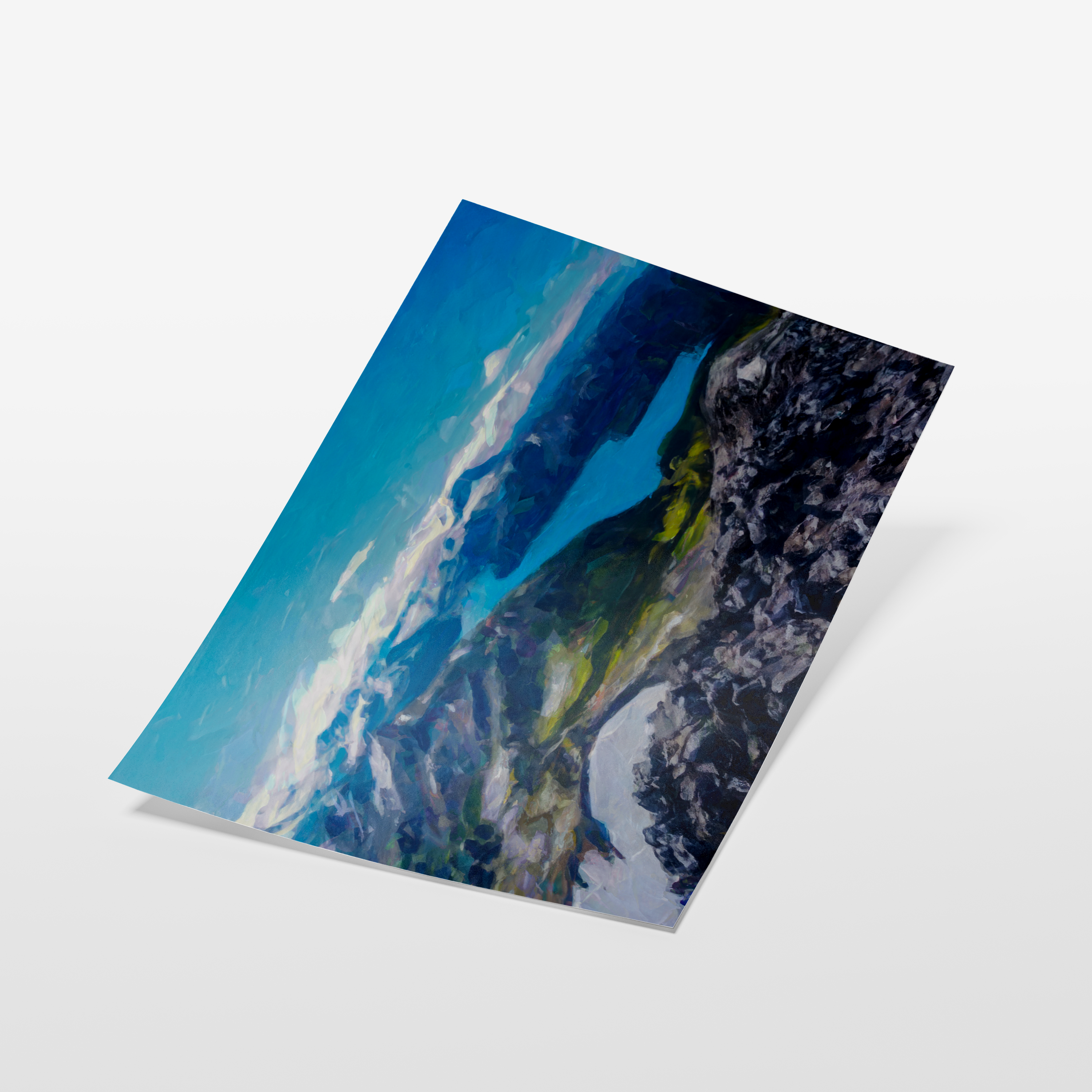 Garibaldi Lake - Oil Painting Print
