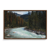 Jasper Roaring River - Oil Painting Print