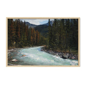 Jasper Roaring River - Oil Painting Print