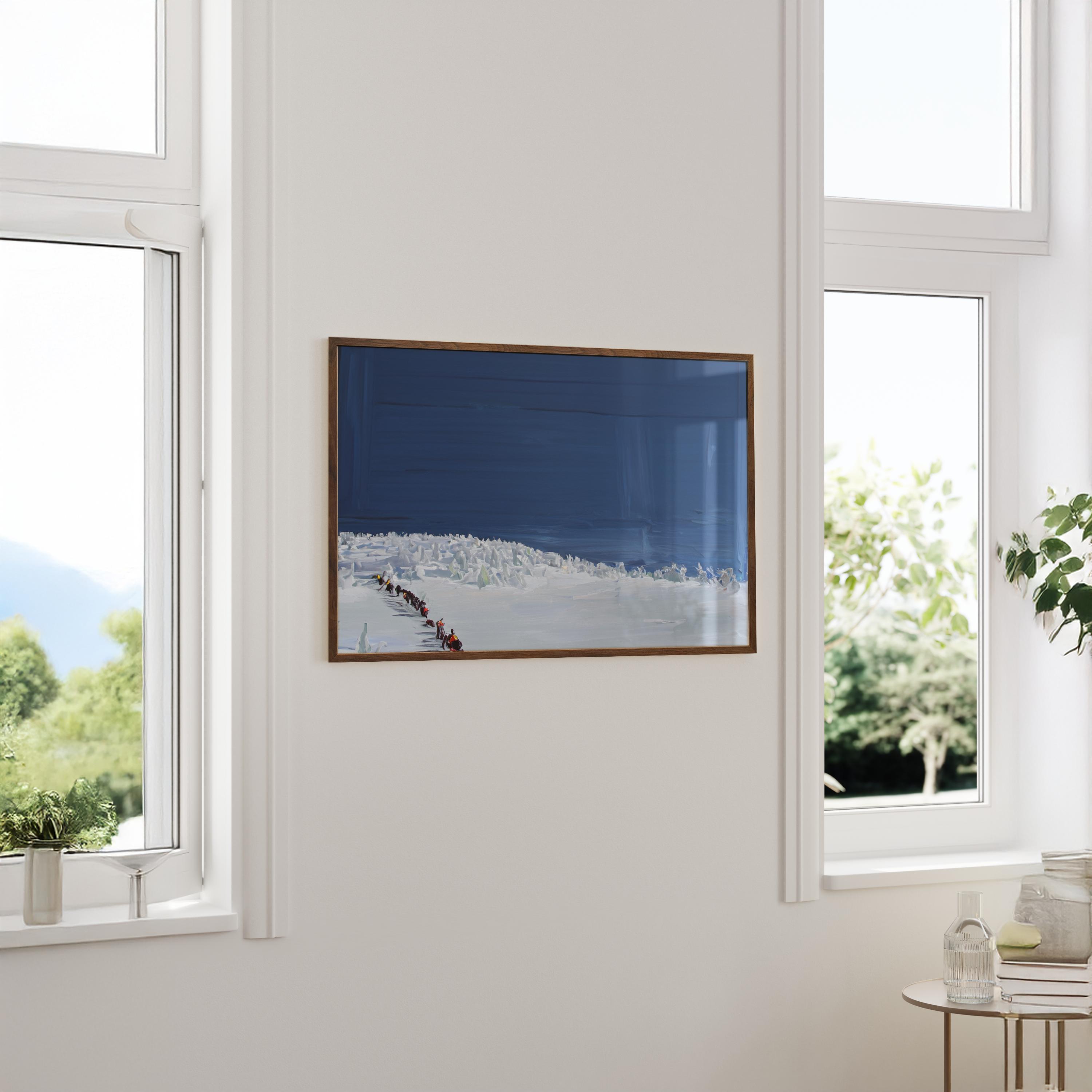 Mount Mackenzie - Oil Painting Print