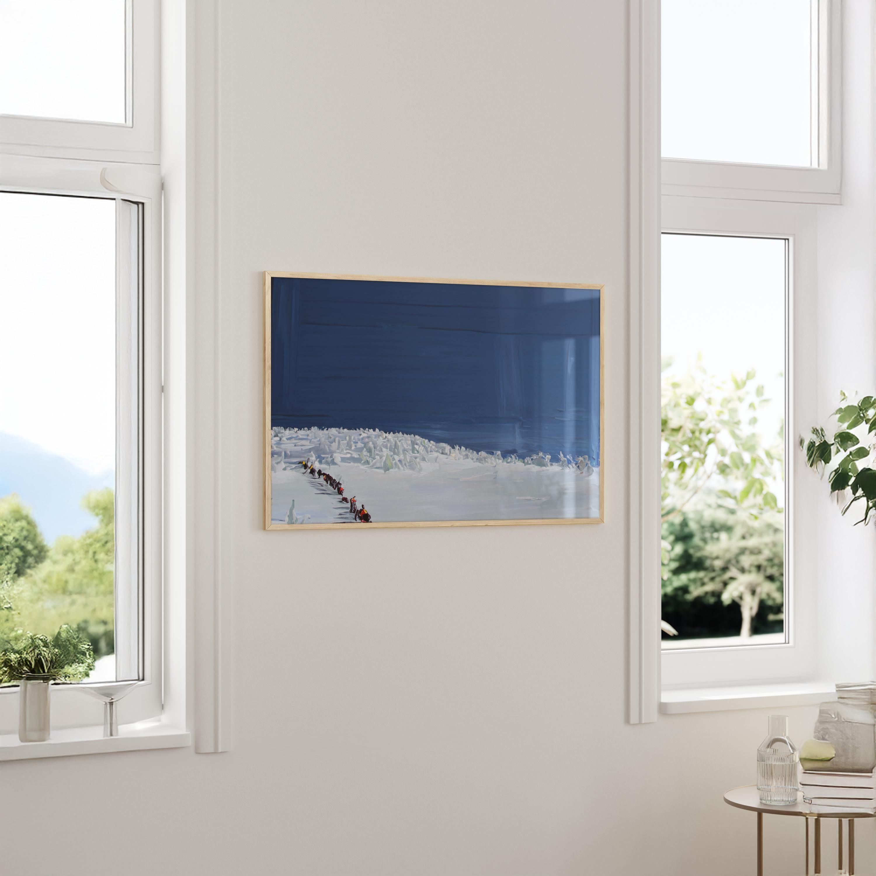 Mount Mackenzie - Oil Painting Print