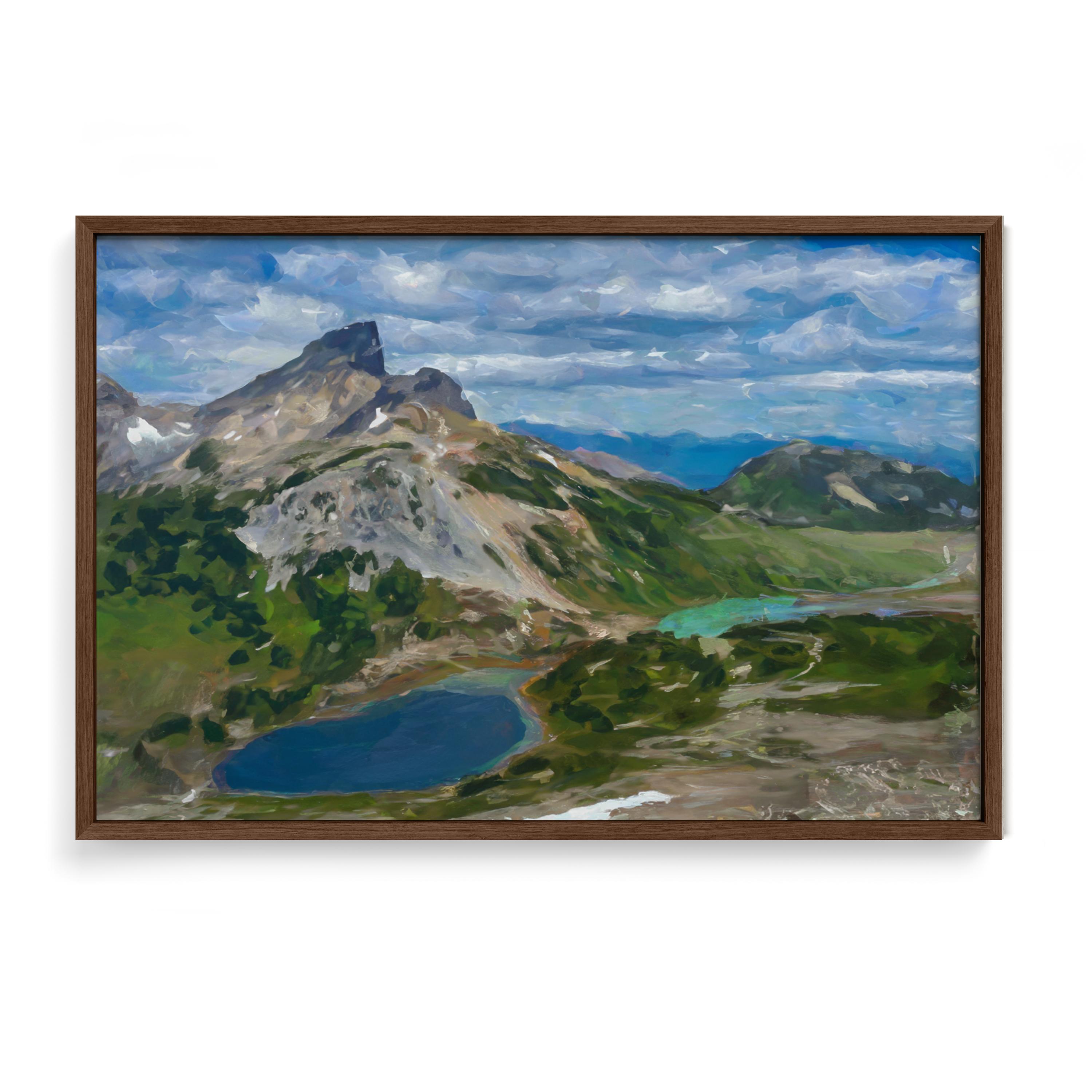 Panorama Ridge - Oil Painting Print