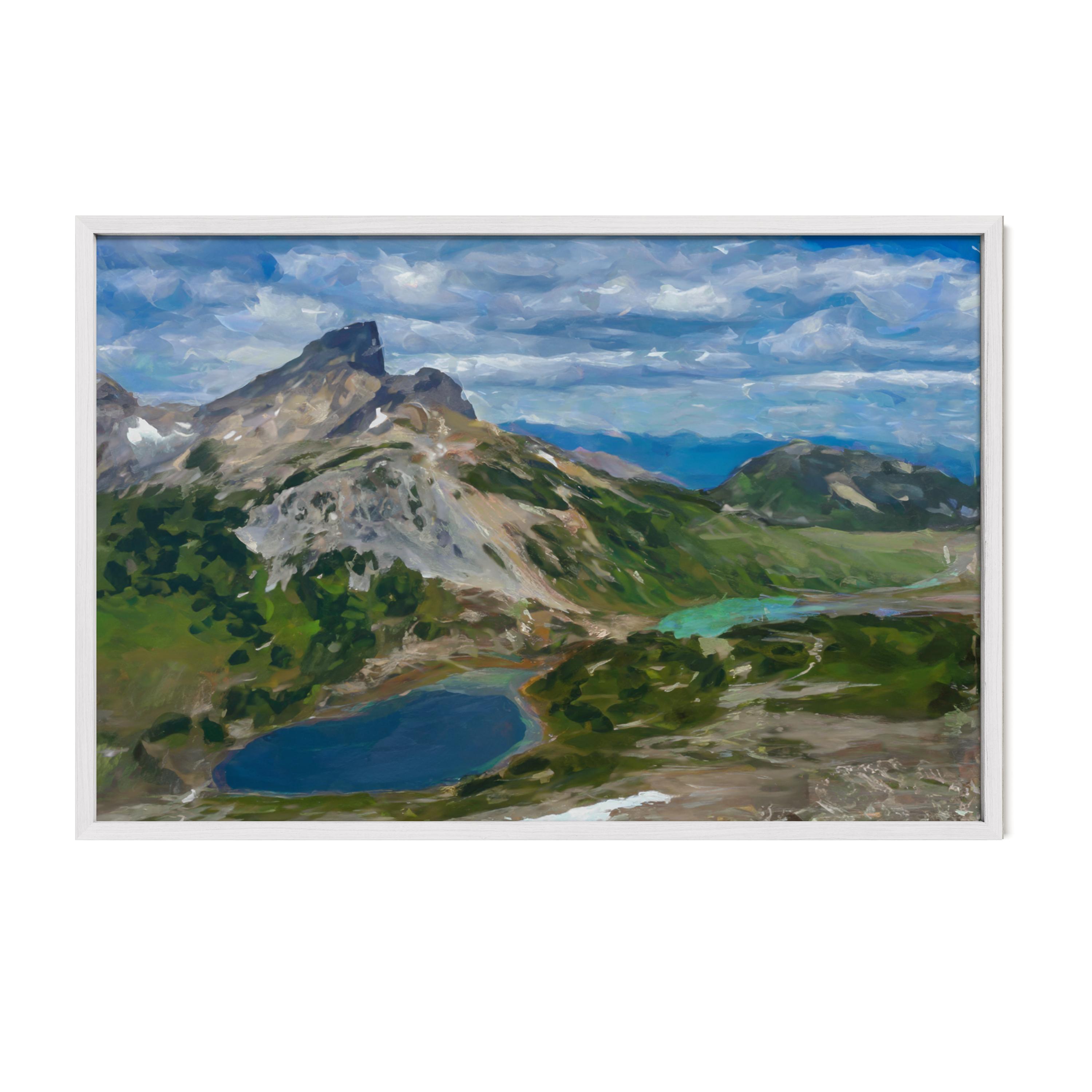 Panorama Ridge - Oil Painting Print