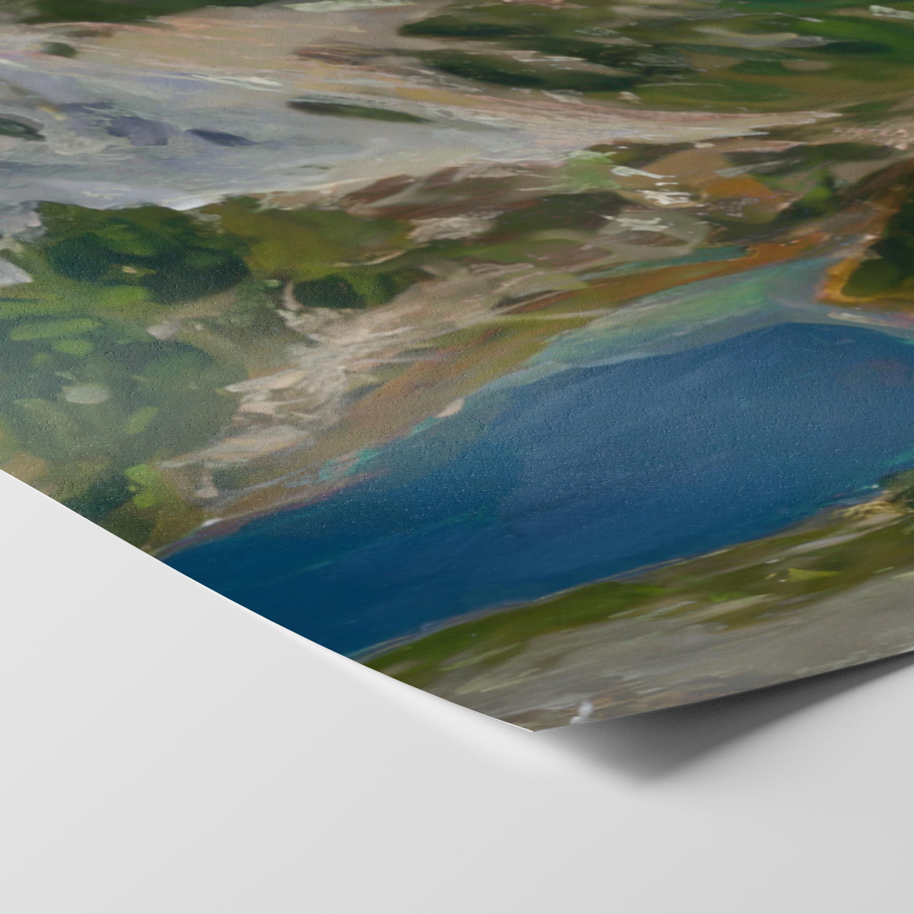 Panorama Ridge - Oil Painting Print
