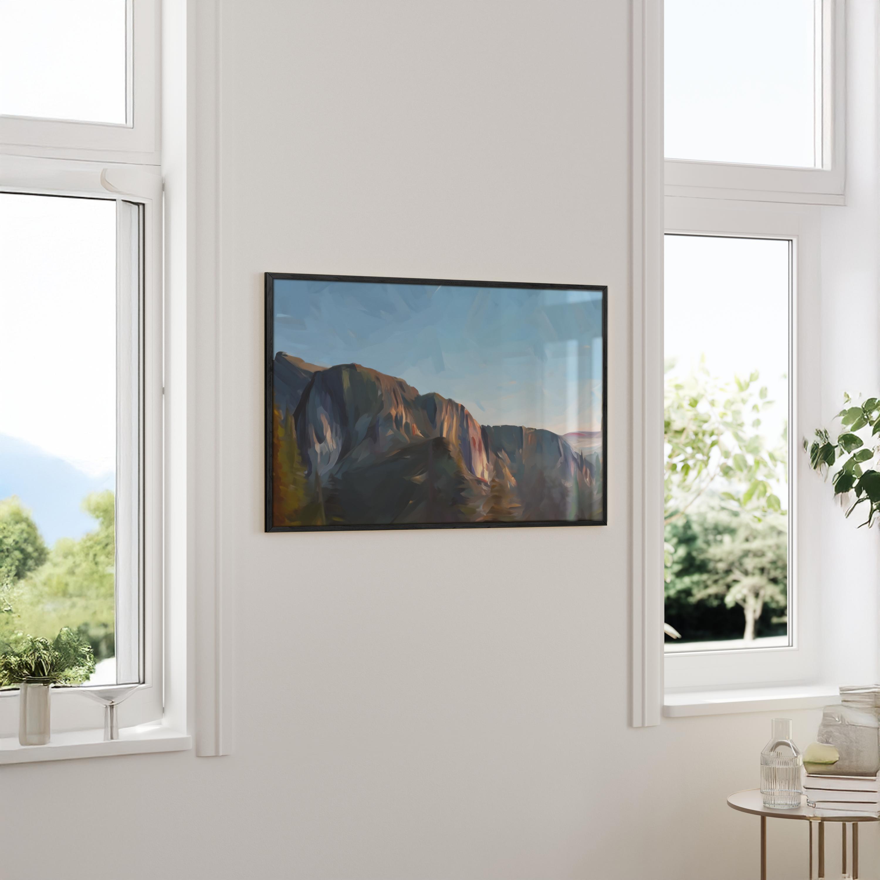 Stawamus Chief - Oil Painting Print