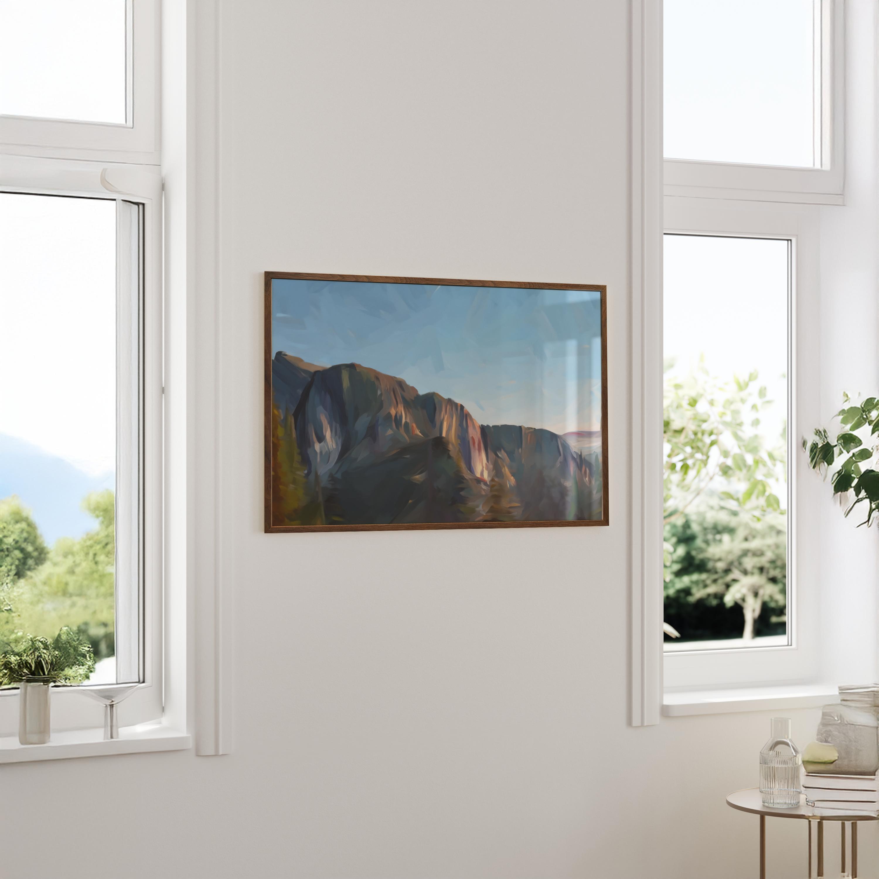 Stawamus Chief - Oil Painting Print
