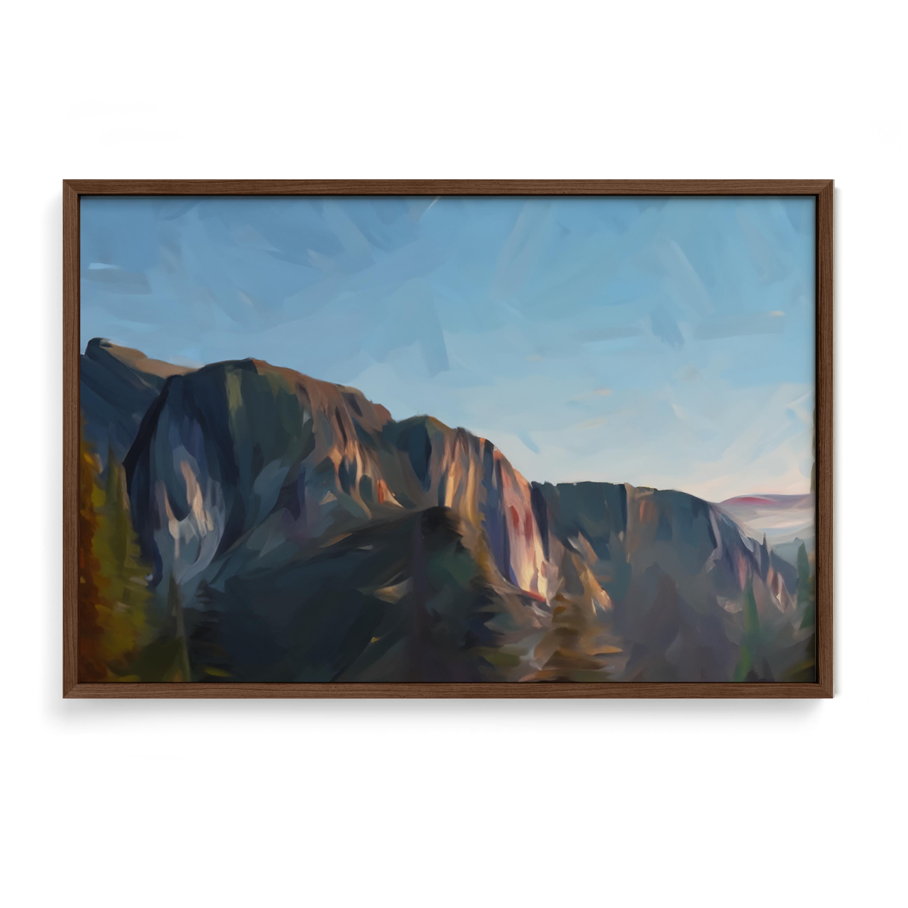 Stawamus Chief - Oil Painting Print