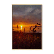Pacific Northwest Sunset - Oil Painting Print