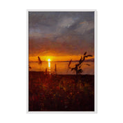 Pacific Northwest Sunset - Oil Painting Print