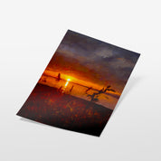 Pacific Northwest Sunset - Oil Painting Print