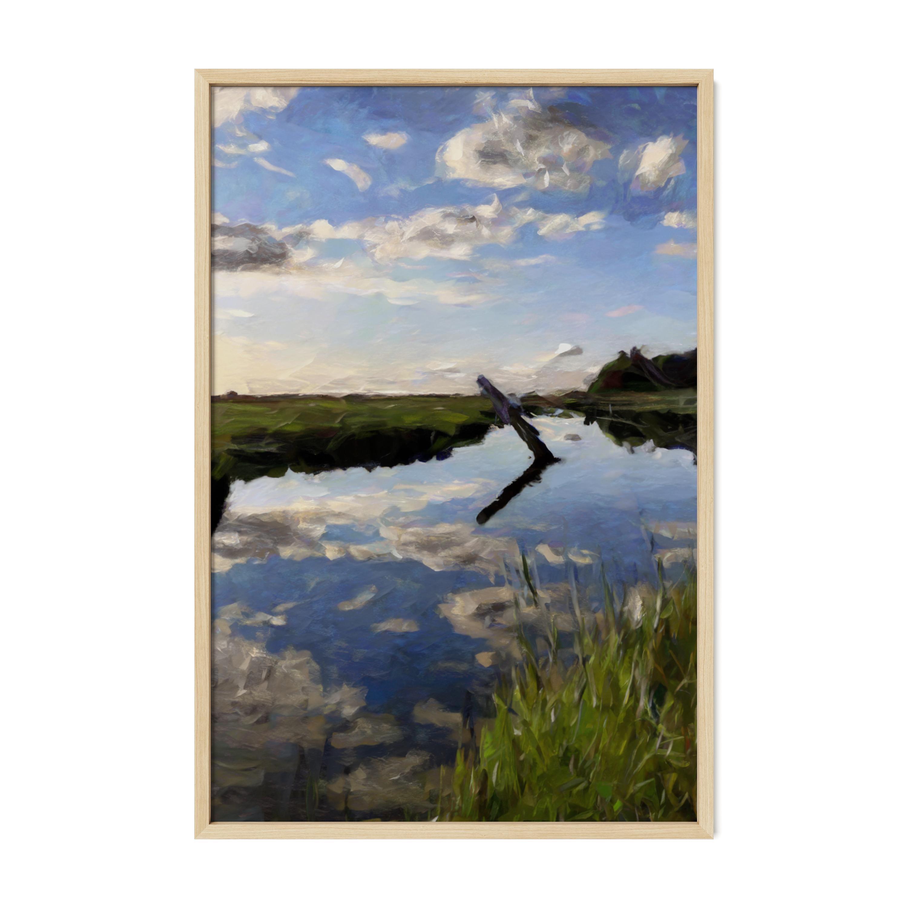 West Coast Ocean - Oil Painting Print