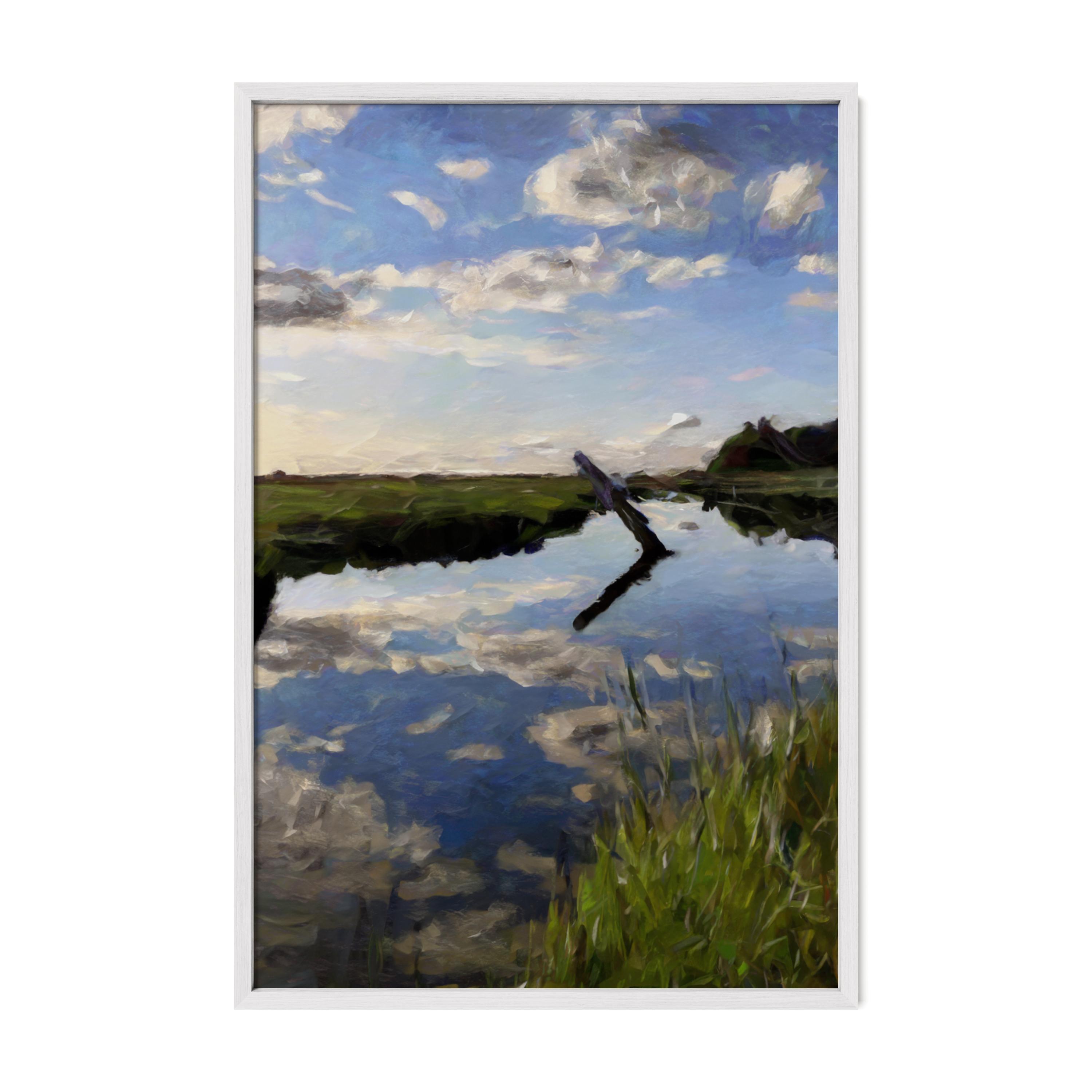 West Coast Ocean - Oil Painting Print