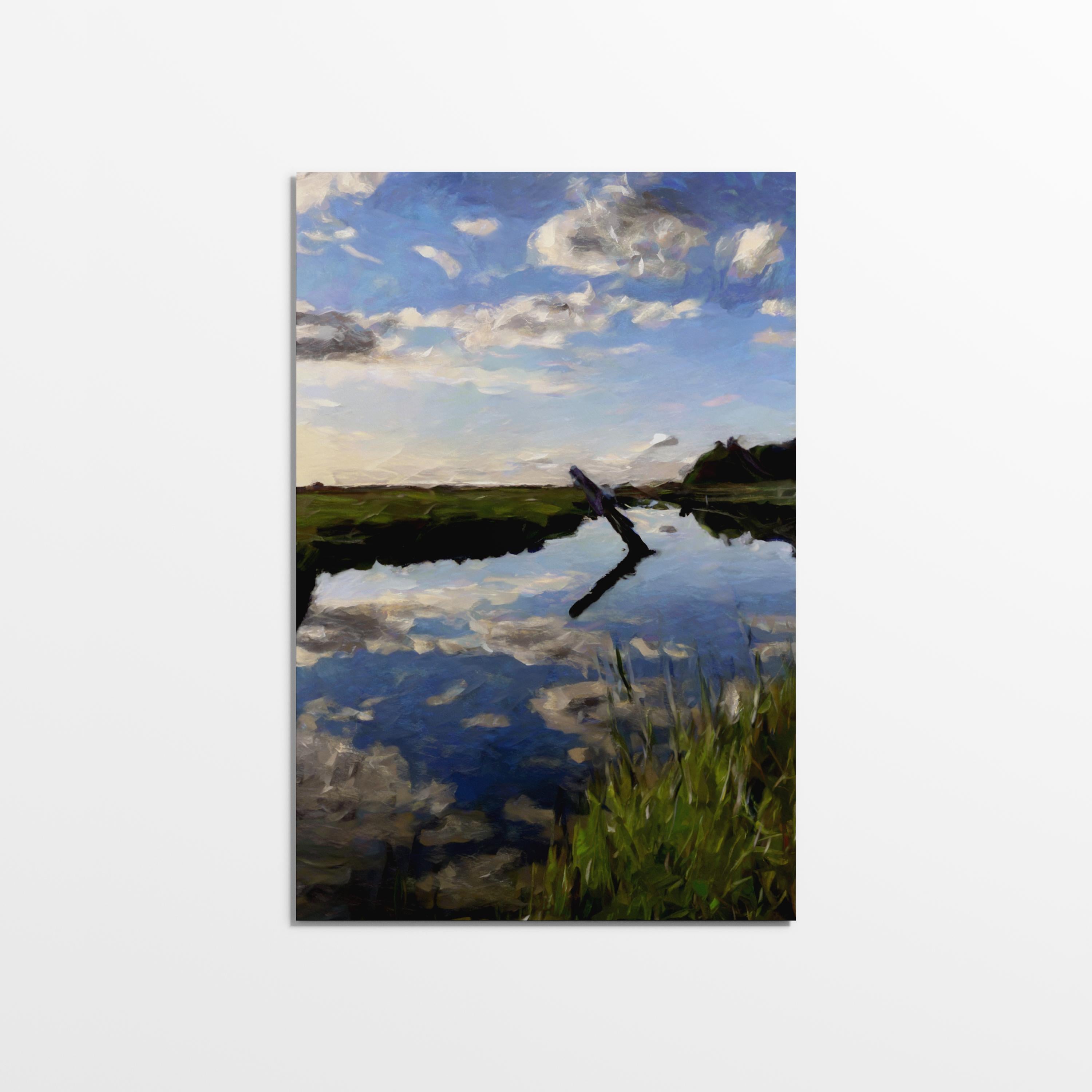 West Coast Ocean - Oil Painting Print