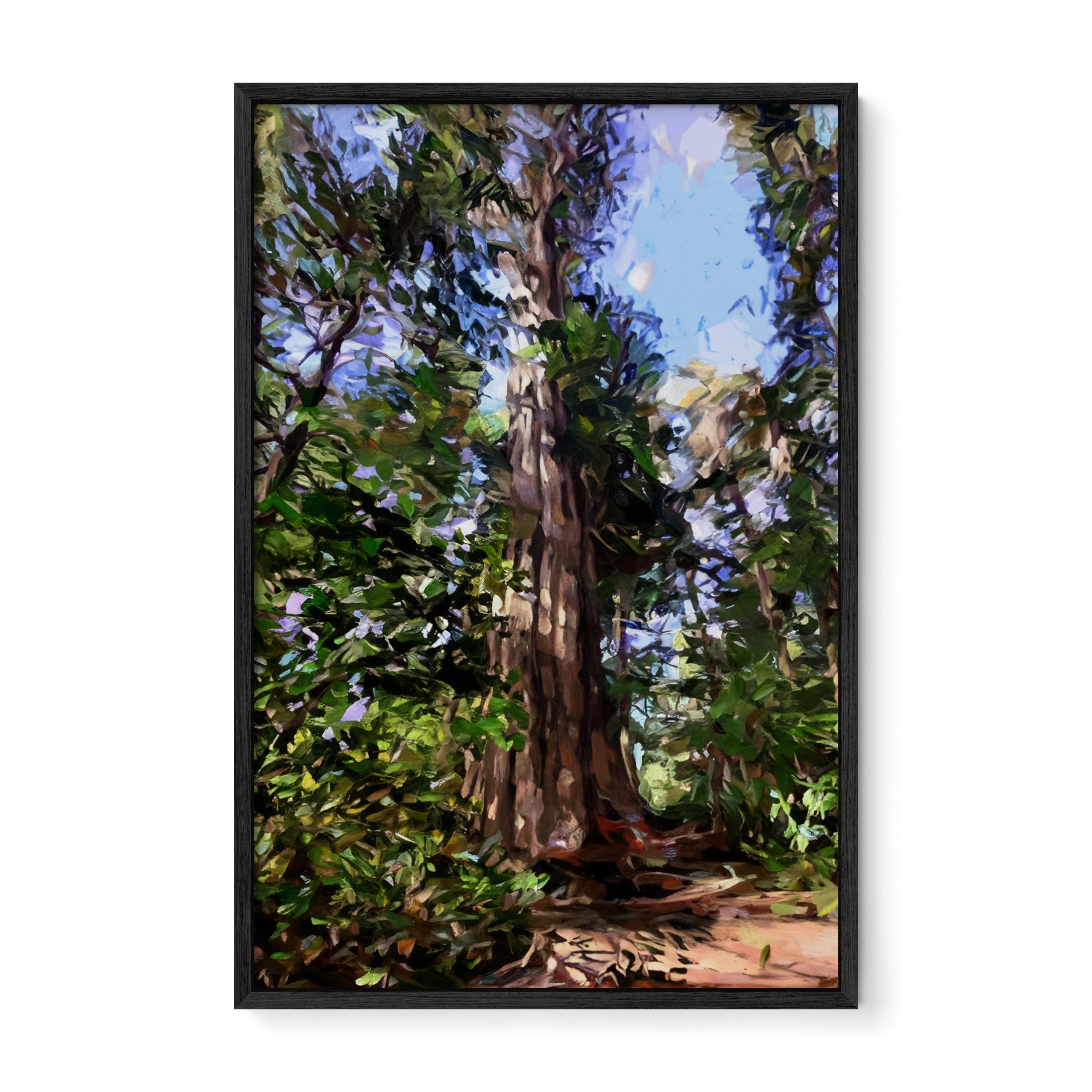 Tofino Giant Cedar - Oil Painting Print