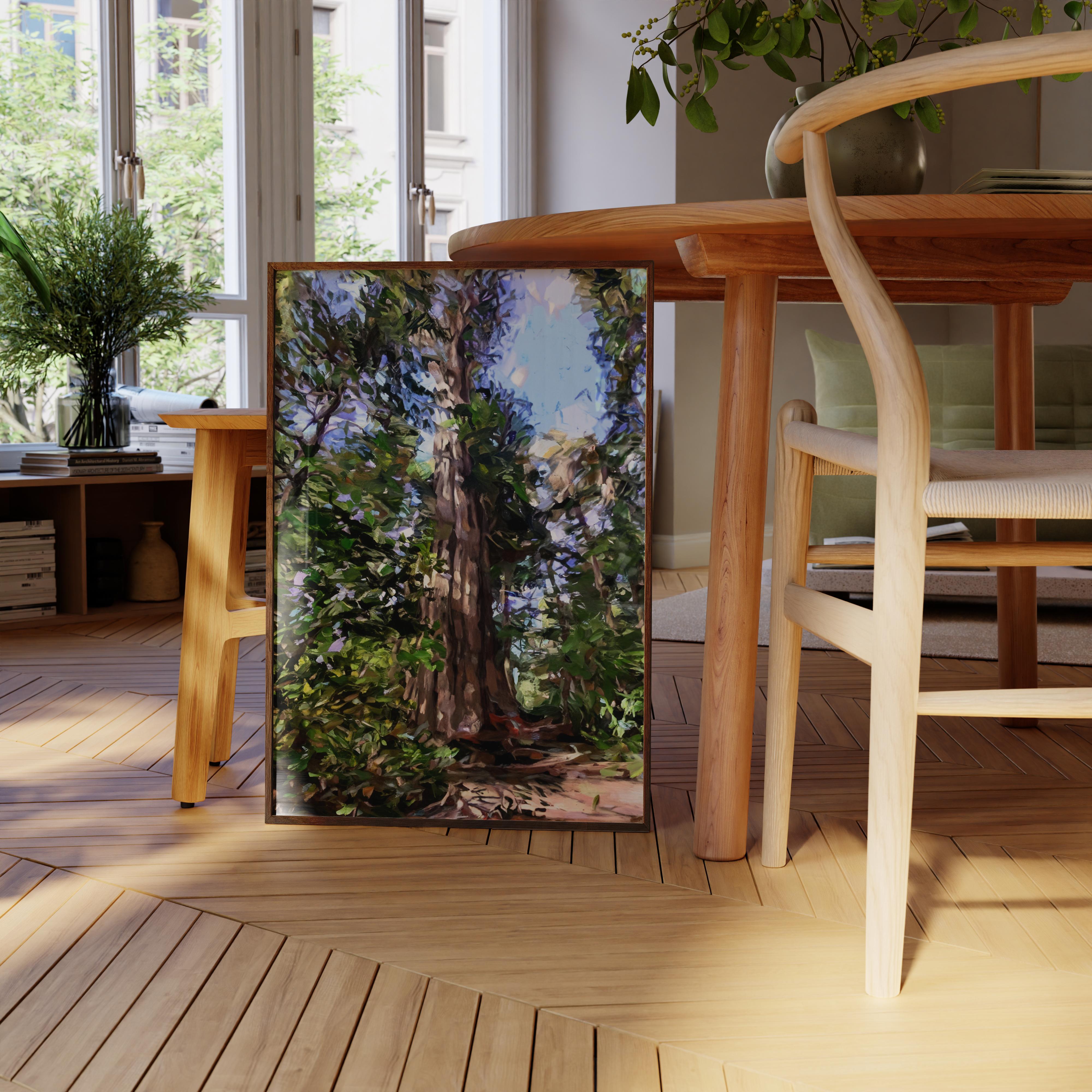 Tofino Giant Cedar - Oil Painting Print