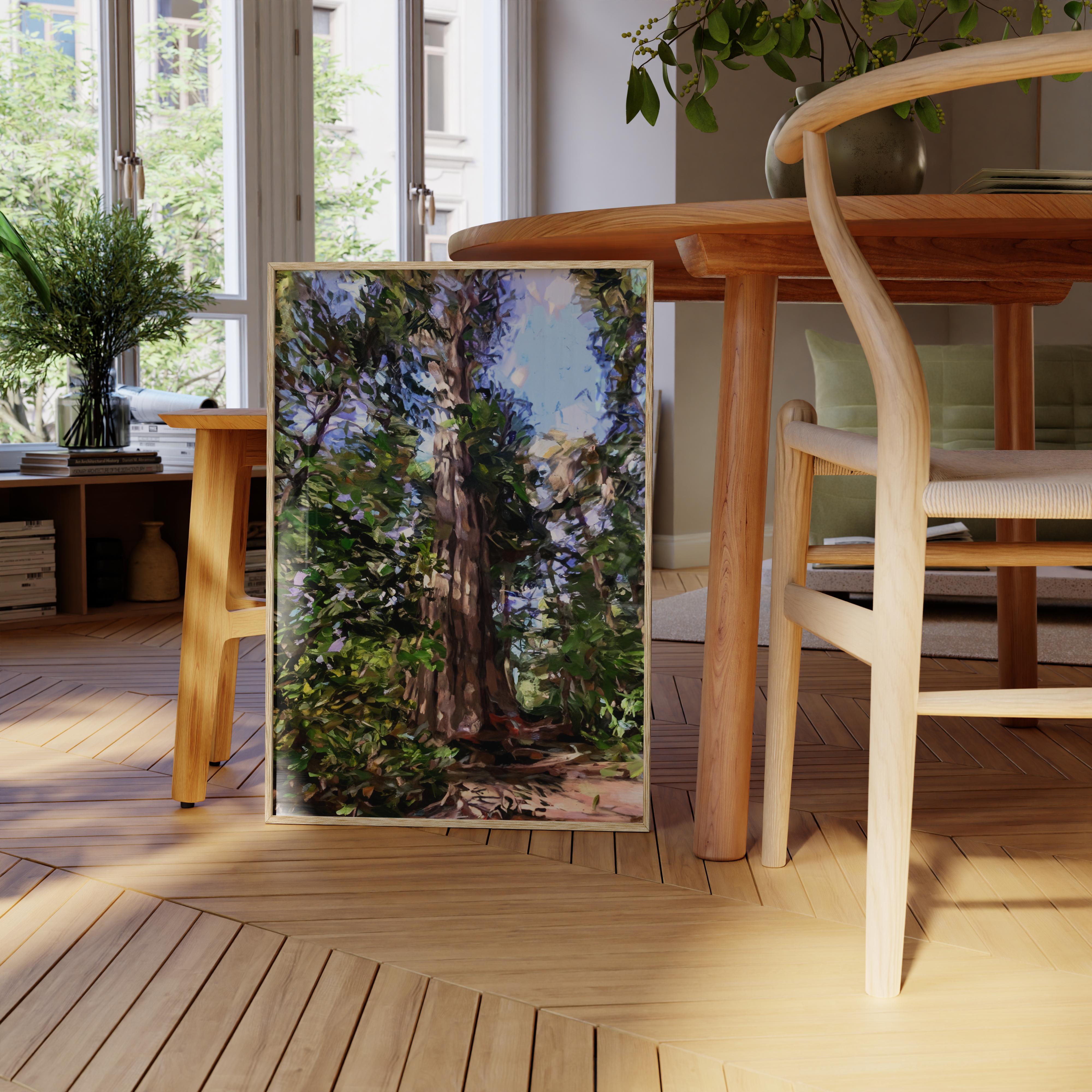 Tofino Giant Cedar - Oil Painting Print