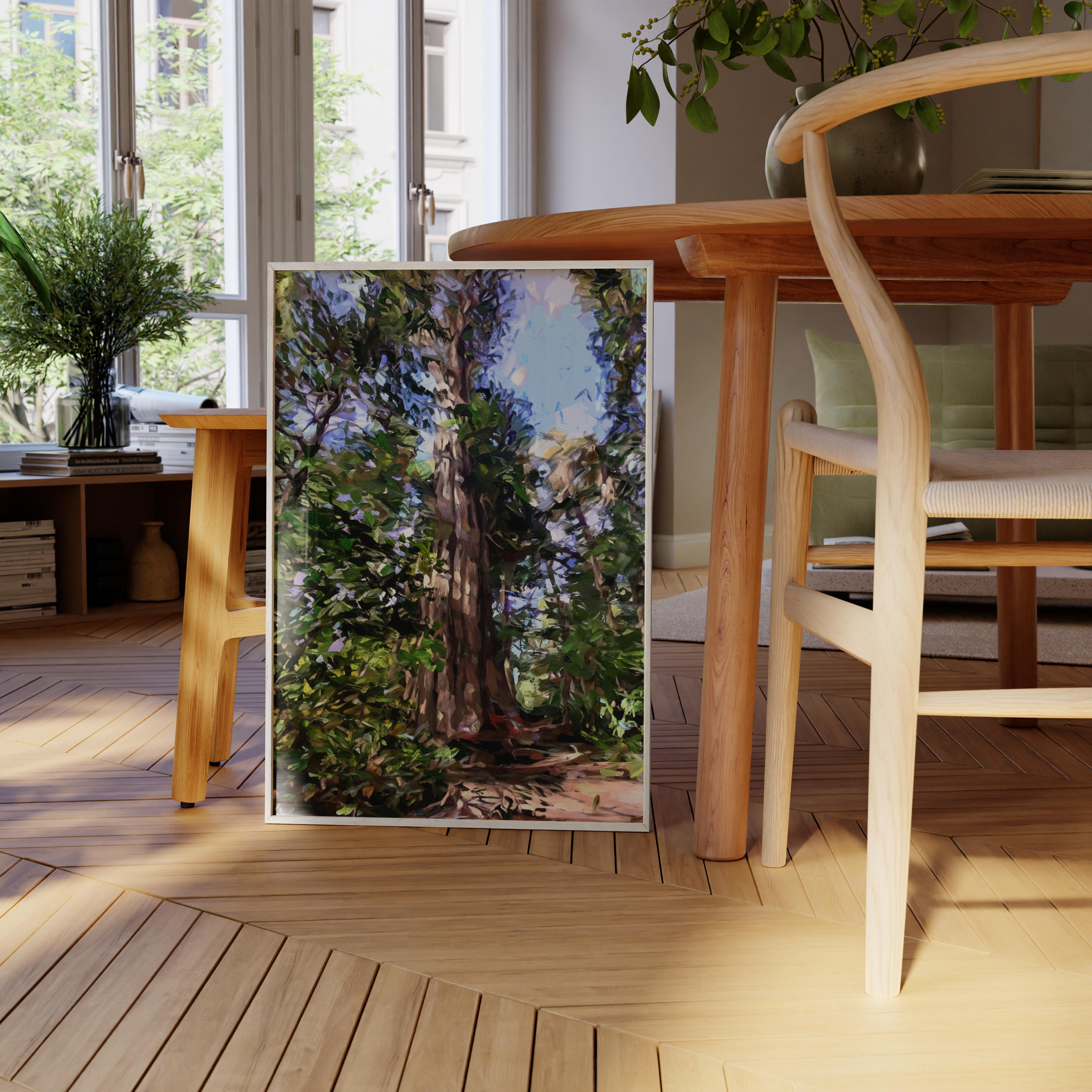 Tofino Giant Cedar - Oil Painting Print
