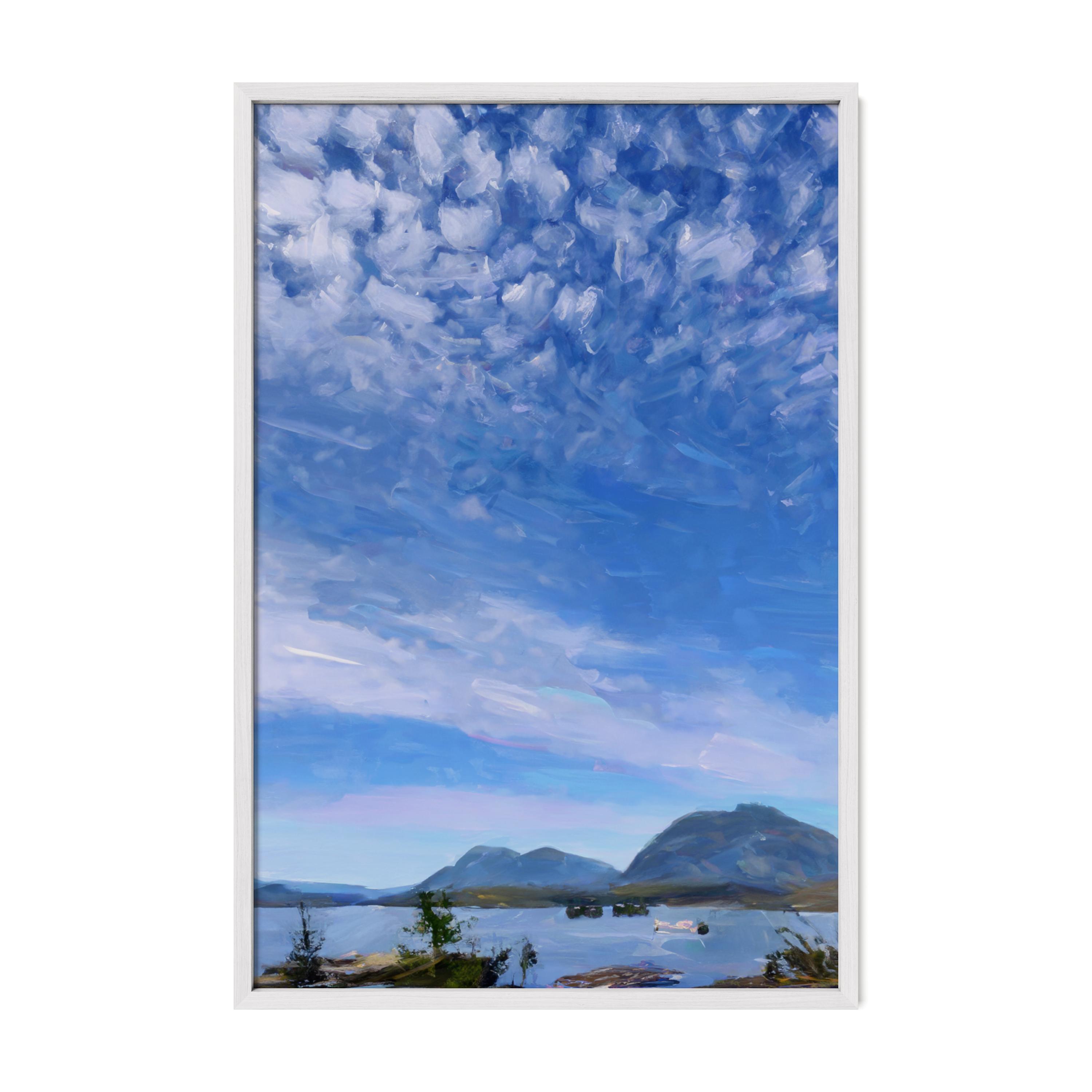 Tofino Mountains - Oil Painting Print