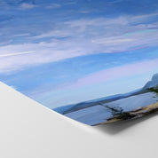 Tofino Mountains - Oil Painting Print