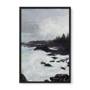 Tofino Winter Storm - Oil Painting Print