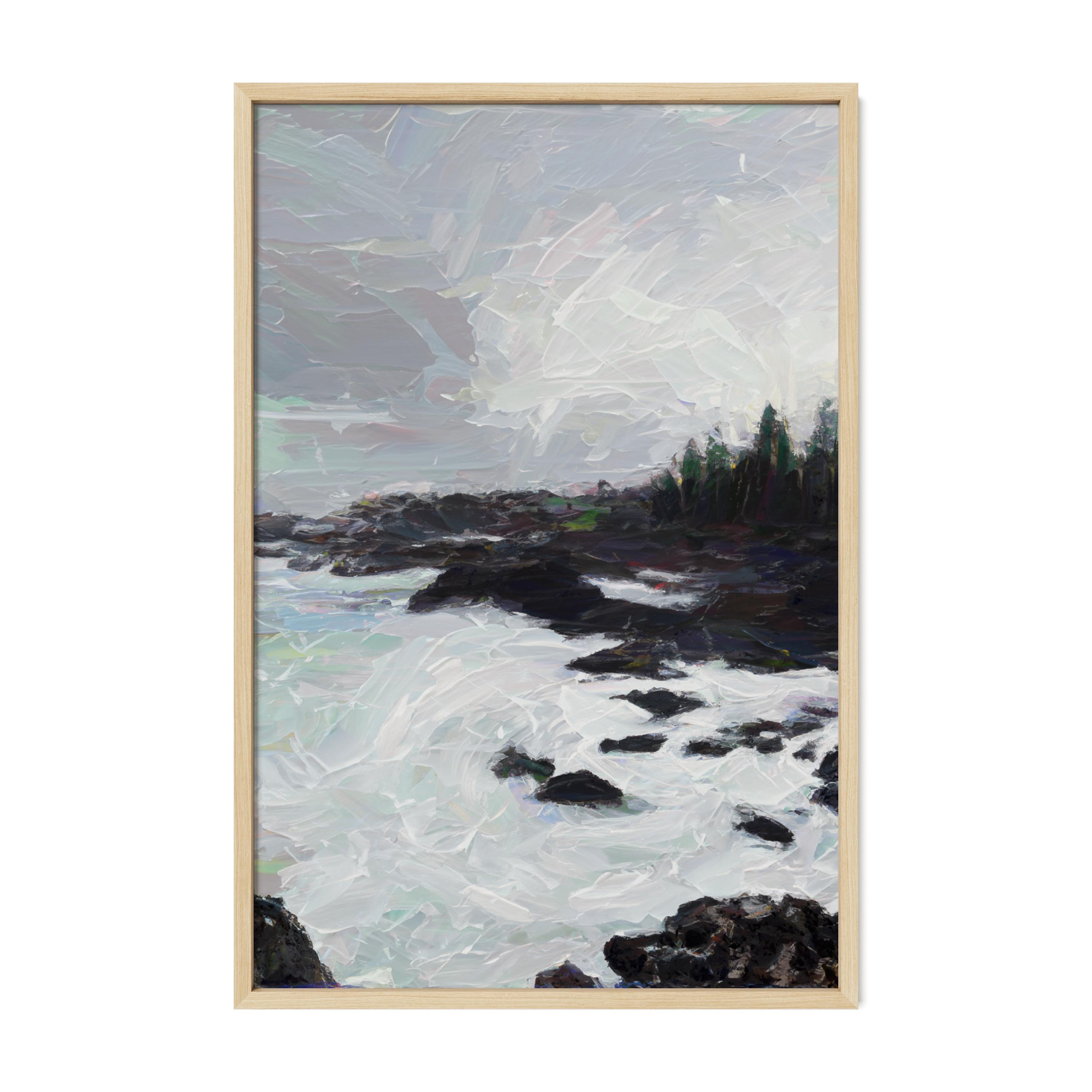 Tofino Winter Storm - Oil Painting Print