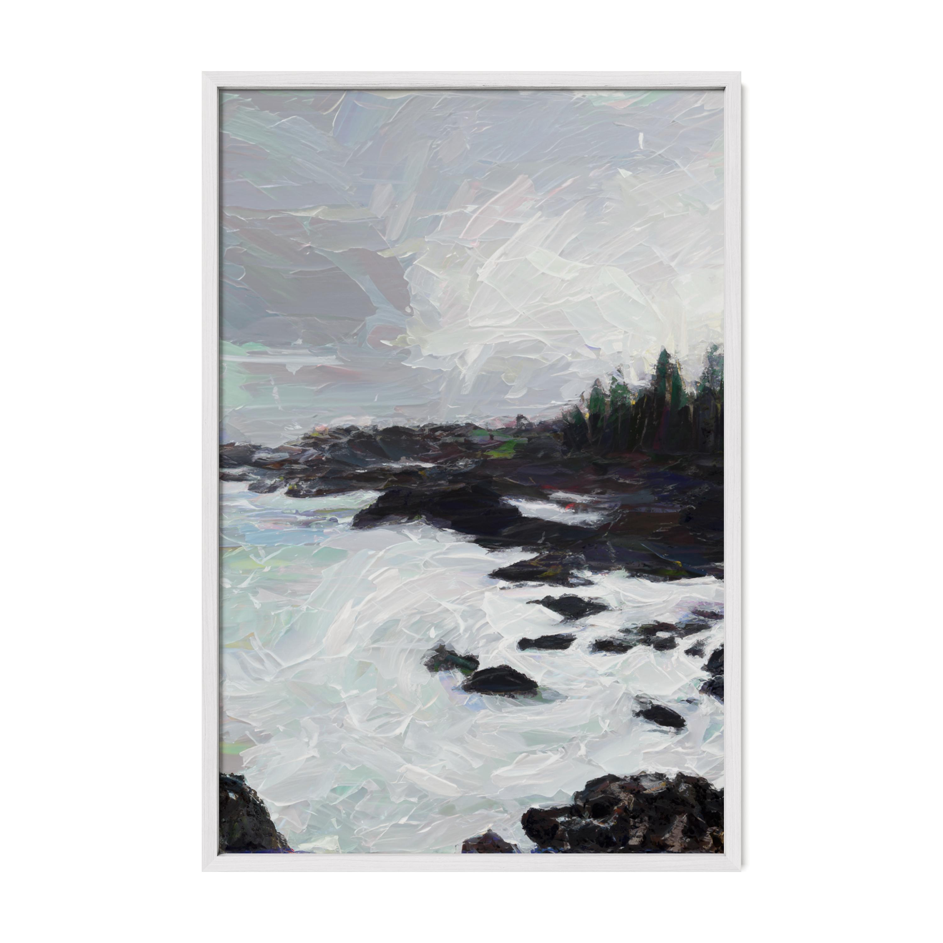 Tofino Winter Storm - Oil Painting Print