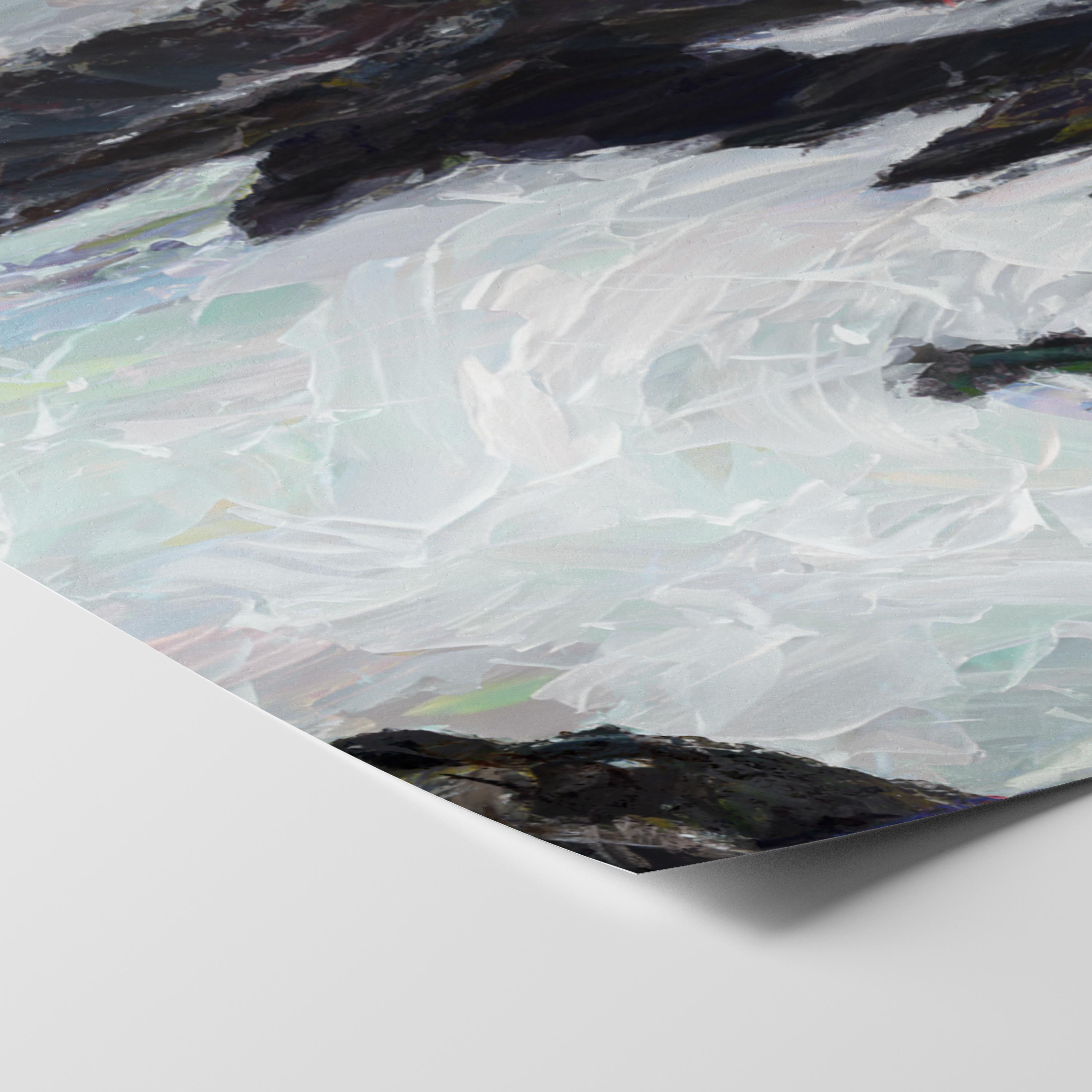 Tofino Winter Storm - Oil Painting Print