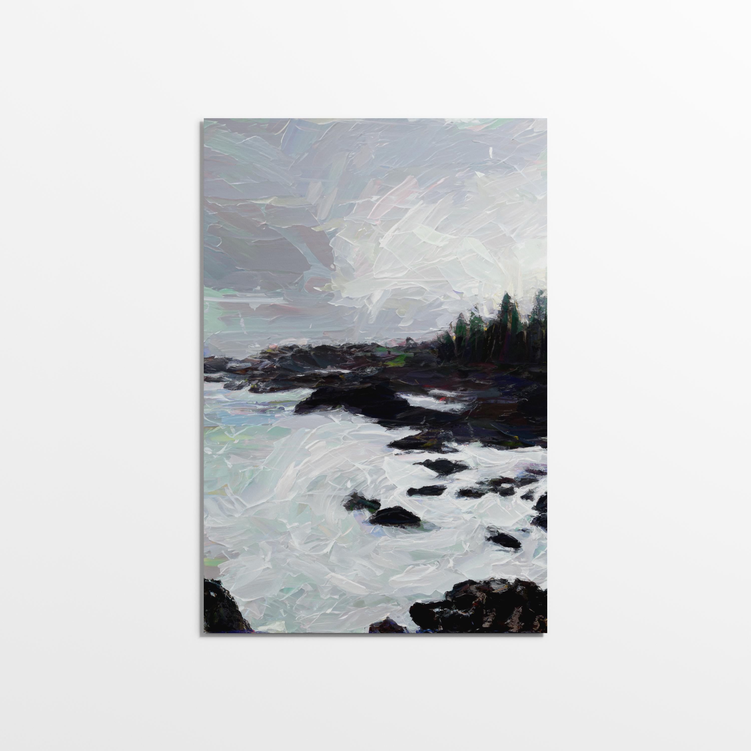 Tofino Winter Storm - Oil Painting Print