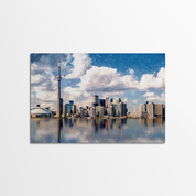 Toronto Skyline - Oil Painting Print