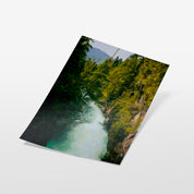 Whistler Rapids - Oil Painting Print