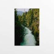 Whistler Rapids - Oil Painting Print